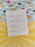 Vintage 2000 Creative Memories Wedding White Hearts & Lace Full Sticker Sheet, Unused