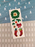 Vintage 2000 Creative Memories Christmas Stockings Full Sticker Sheet, Unused