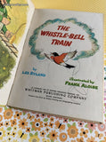 Vintage 1967 The Whistle-Bell Train Whitman BIG Tell-a-Tale Hardcover