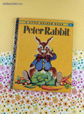Vintage 1958 1st Printing Peter Rabbit Little Golden Book Hardcover