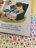Vintage 1961 1st Printing Good Night, Little Bear Little Golden Book Hardcover