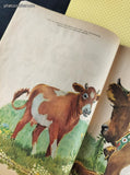 Vintage 1963 1st Printing The Cow Went Over the Mountain Little Golden Book Hardcover