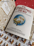 Vintage 1980 The Christmas Story Little Golden Book Hardcover