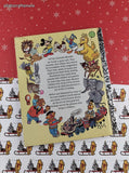 Vintage 1987 The Night Before Christmas Little Golden Book Hardcover