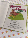 Vintage 1988 Henny Penny Rand McNally Junior Elf Books Hardcover