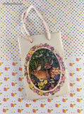 Vintage 1984 Anne Mortimer Easter Bunny Miniature Gift Bag, Unused