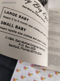Vintage 1984 Baby Big Eyes by Gail McKee Original Designs Craft Booklet Softcover