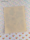 Vintage Carlton Cards Fanciful Teddy Bears Full Sticker Sheet, Unused