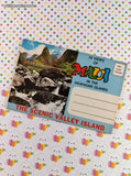 Vintage Fold-Out Postcard Style Pictures 14 Views of Maui in the Hawaiian Islands