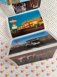 Vintage Fold-Out Postcard Style Pictures Greetings from the Las Vegas Strip