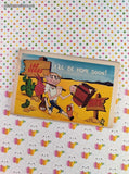 Vintage Fold-Out Postcard Style Pictures Greetings from Downtown Las Vegas