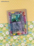 Vintage MewTwo Strikes Back TOPPS #23 Meowth Times Two Textured Holo Black Label Pokemon Card - VG