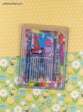 Vintage MewTwo Strikes Back TOPPS #9 Ash and Company Holo Blue Label Pokemon Card - VG