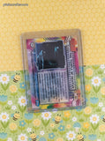 Vintage MewTwo Strikes Back TOPPS #18 The Temple of MewTwo Holo Blue Label Pokemon Card - VG