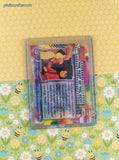 Vintage MewTwo Strikes Back TOPPS #20 The Best of the Best Holo Blue Label Pokemon Card - VG