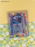 Vintage MewTwo Strikes Back TOPPS #25 The Battle of the Champions Holo Blue Label Pokemon Card - VG