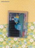 Vintage MewTwo Strikes Back TOPPS #31 Reunited! Holo Blue Label Pokemon Card - MP/Creased