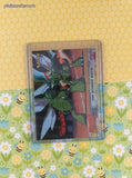 Vintage MewTwo Strikes Back TOPPS #34 The Ultimate Match Holo Blue Label Pokemon Card - VG