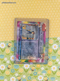 Vintage MewTwo Strikes Back TOPPS #41 The Future Looks Bright Holo Blue Label Pokemon Card - VG
