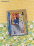 Vintage Pikachu's Vacation TOPPS #50 The "Tail" End of the Race Textured Holo Black Label Pokemon Card - VG