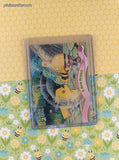 Vintage Pokemon the Movie 2000 TOPPS #5 A New Friend Non-Holo Blue Label Pokemon Card - NM