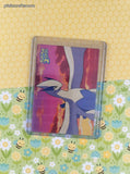 Vintage Pokemon the Movie 2000 TOPPS Checklist Non-Holo Blue Label Pokemon Card - NM