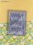 Vintage Pokemon the Movie 2000 TOPPS Checklist Non-Holo Blue Label Pokemon Card - NM