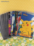 Vintage TV + Episode TOPPS Set/17 Non-Holo Blue Label Pokemon Cards, No Duplicates