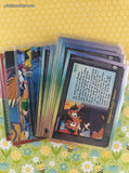 Vintage TV + Episode TOPPS Set/17 Non-Holo Blue Label Pokemon Cards, No Duplicates