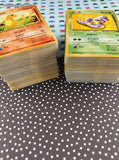 Vintage 1990's Bulk (Japanese) Pokemon Card Lot, 320 Common + Uncommon WOTC Cards w/Duplicates