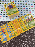 Vintage 1990's Bulk Pokemon Card Lot, 106 Common + 32 Uncommon WOTC Cards w/Duplicates
