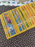 Vintage 1990's Bulk Pokemon Card Lot, 106 Common + 32 Uncommon WOTC Cards w/Duplicates