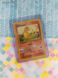 Vintage Common - Charmander Base Set Non-Holo Pokemon Card 46/102 - NM
