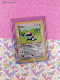 Vintage Uncommon - Shadowless Porygon Base Set Non-Holo Pokemon Card 39/102 - NM