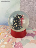 2022 Nightmare Before Christmas Jack Skellington "Scary & Bright" Snowglobe 4"