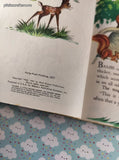 Vintage 1977 Little Golden Book: Walt Disney's Bambi Hardcover