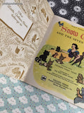 Vintage 1978 Little Golden Book: Walt Disney's Snow White and the Seven Dwarfs Hardcover