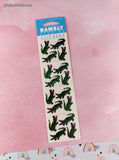 Vintage Hambly Stickers, Prismatic SHINY Alligators Crocodiles, 1 Sheet New & Sealed