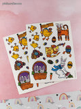 Vintage Paper Magic Group Happy Easter Full Sticker Sheets Set/2