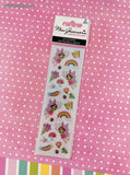 Mrs. Grossman's Limited Edition Magical Fairies SHINY Full Sticker Sheet Set/2, NEW & Sealed