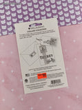 Mrs. Grossman's Collage Collection Cardstock Stickers Celebrate SHINY Embossed Full Sticker Sheet, NEW