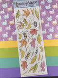 Vintage House-Mouse and Friends Fall Fun! Acid & Lignin Free Full Sticker Sheet, NEW