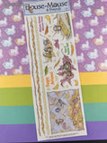 Vintage House-Mouse and Friends Happy Autumn! Acid & Lignin Free Full Sticker Sheet, NEW