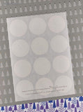 Vintage 2003 Mrs. Grossman's Christmas Gift Labels Do Not Open Until... Full Sticker Sheet, NEW