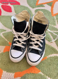 Converse All Stars Hi Tops Black Classic M5.5 W7.5 Sneakers