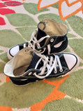 Converse All Stars Hi Tops Black Classic M5.5 W7.5 Sneakers