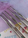 Vintage Boye Metal Stainless Knitting Needles Set/5