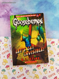 2015 Goosebumps: Let's Get Invisible! by R.L. Stine Scholastic Softcover