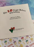 Vintage 1994 1st Printing The 3-D Night Before Christmas Softcover