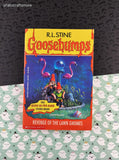 Vintage 1995 1st Scholastic Printing R.L. Stine Goosebumps #34, Revenge of the Lawn Gnomes Softcover